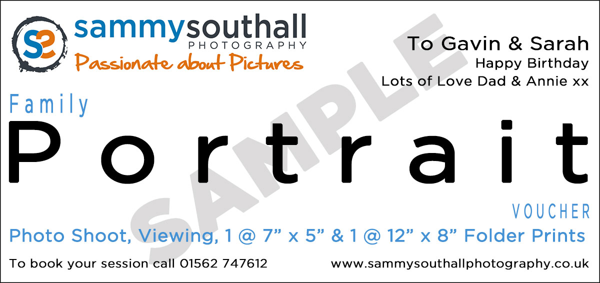 portrait voucher sample