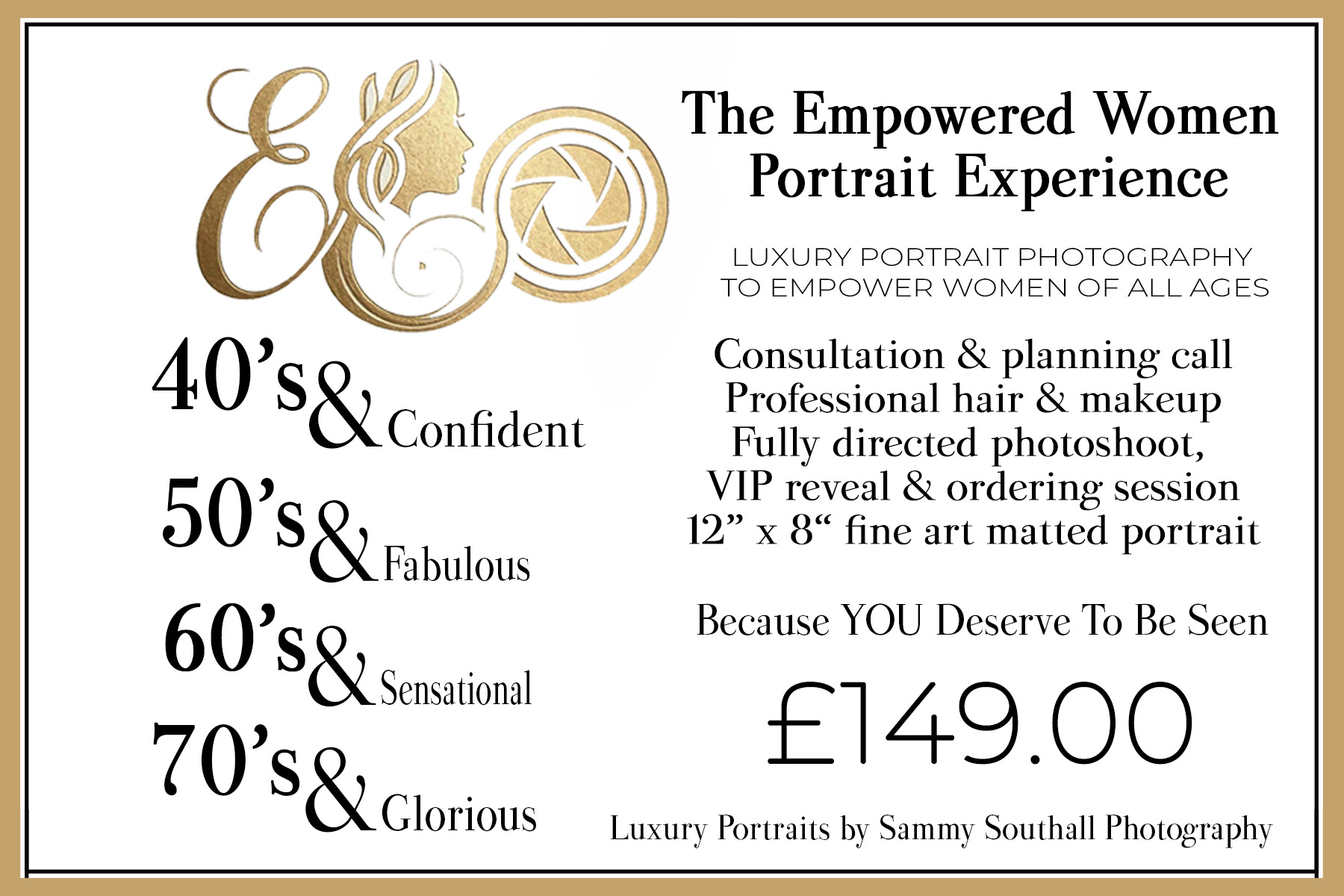 empowered-portraits-for-women prices