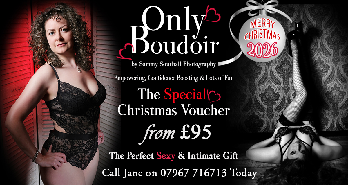 christmas boudoir Photography Gift Vouchers