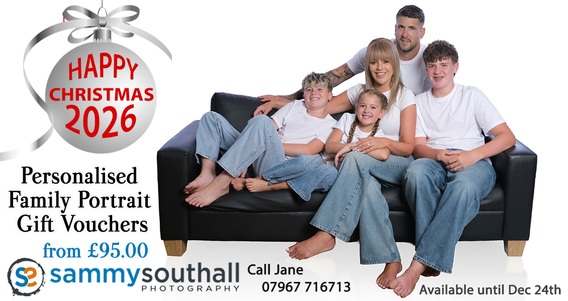 Christmas Family Portrait Photography Gift Vouchers